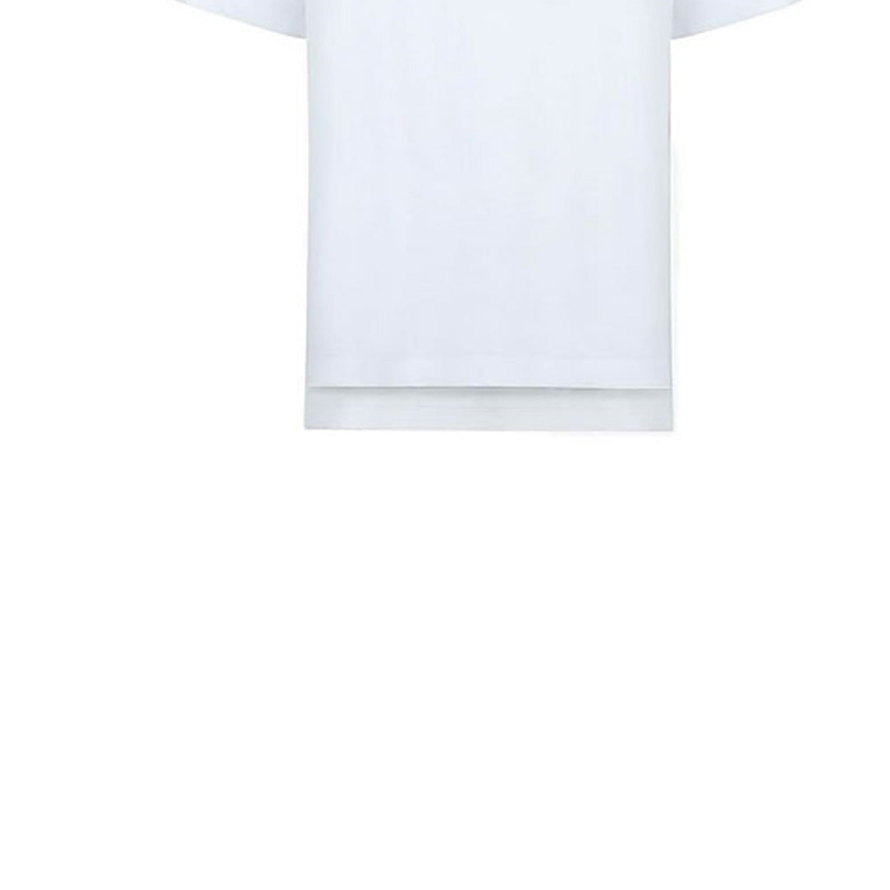 Kaos Pendek FENDI dengan Motif Gambar/Cetak, Cocok untuk Pria dan WanitaF-18