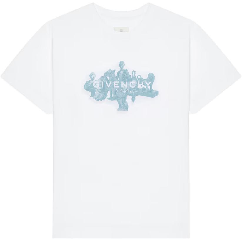 Kaos Givenchy Bermotif, Unisex -J-07