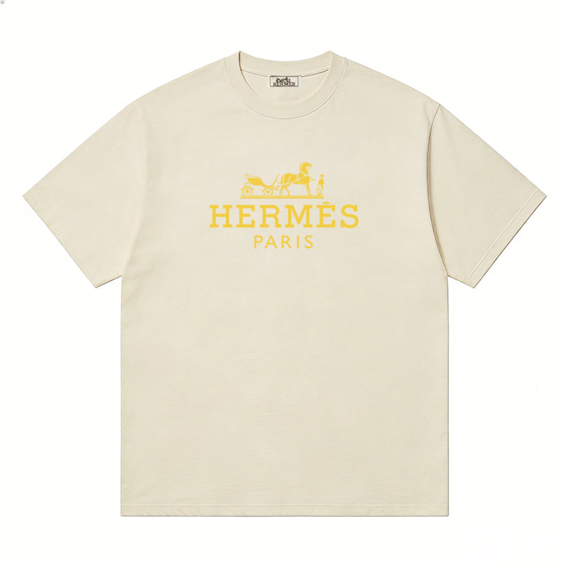 HERMES Kaos Logo Seri Huruf, Unisex '"COD '"  HE - 10