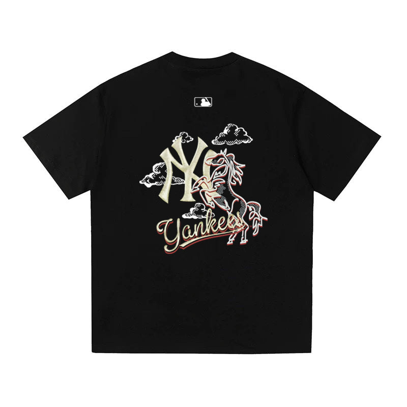 MLB Kaos Logo Seri Huruf, Unisex '"COD '"  M-205