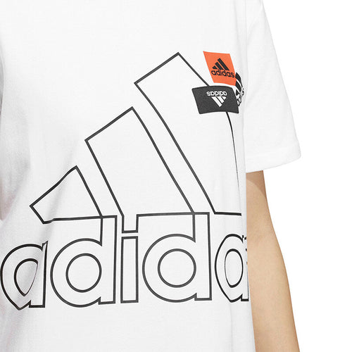 adidas Kaos Logo Seri Huruf, Unisex, COD '" AD-40