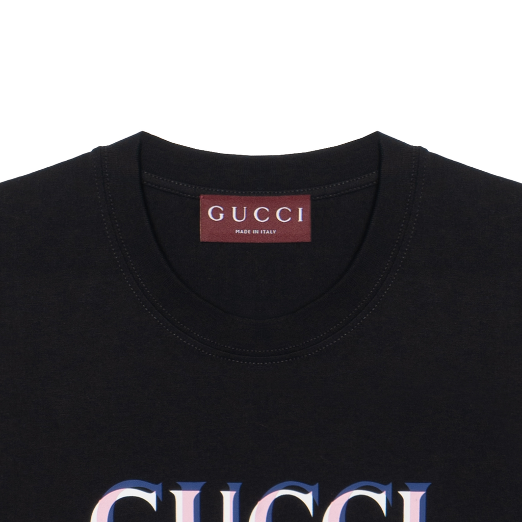 GUCCI Kaos Logo Seri Huruf, Unisex, COD '"    '"  G-25