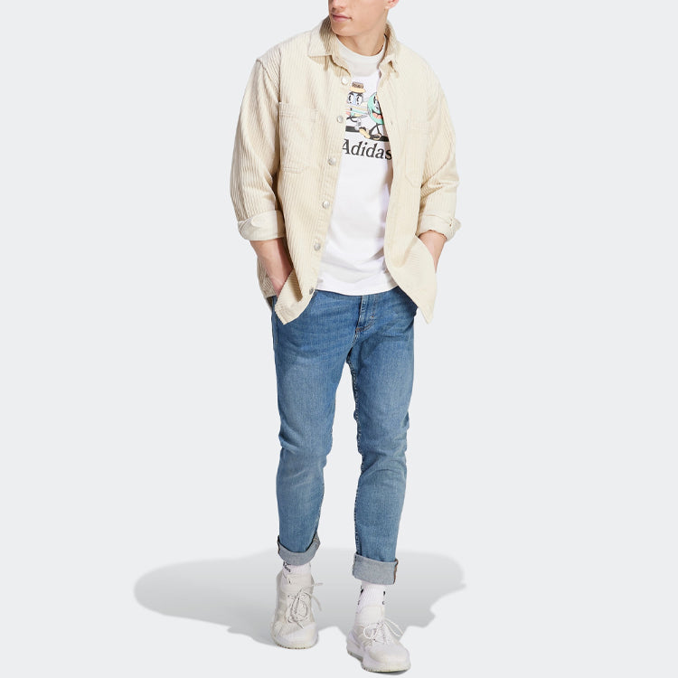 adidas Kaos Logo Seri Huruf, Unisex, COD '" AD-28