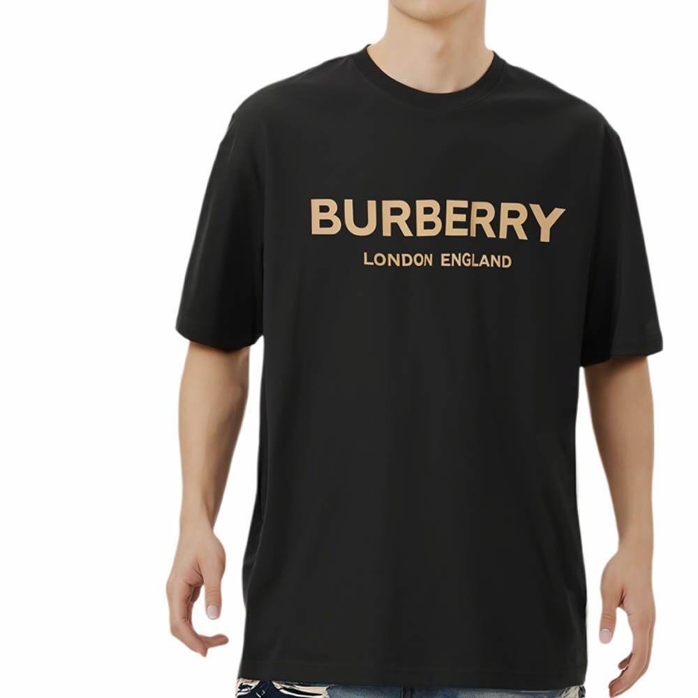 Burberry Kaos Logo Seri Huruf, Unisex, COD '"B-02