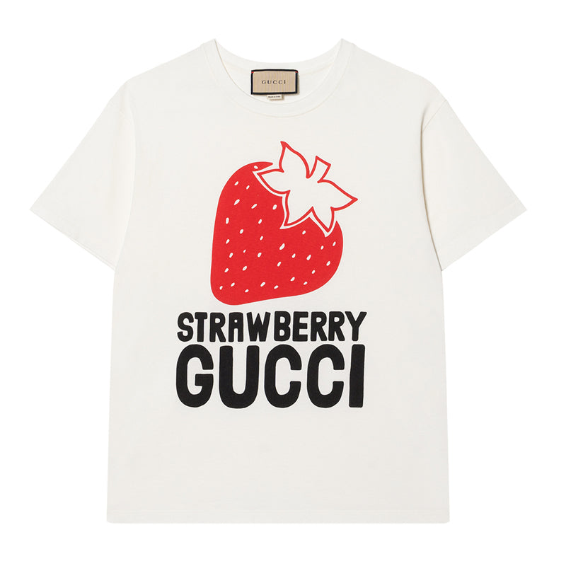 GUCCI Kaos Logo Seri Huruf, Unisex, COD '"    '"  G-53
