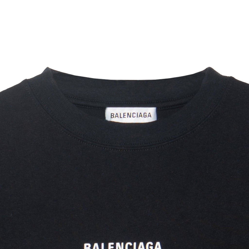 Kaos Pendek Balenciaga dengan Motif Gambar/Cetak, Cocok untuk Pria dan Wanita -BL-12