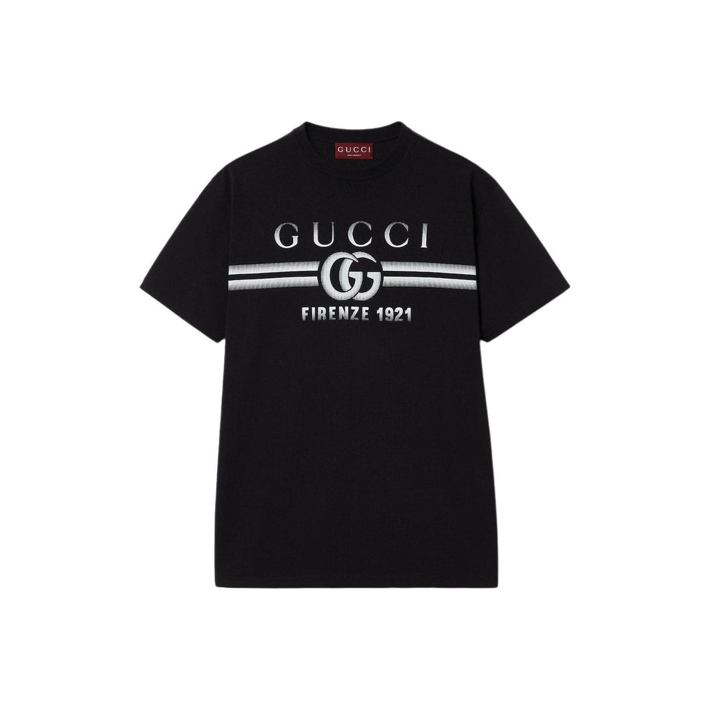 GUCCI Kaos Logo Seri Huruf, Unisex, COD '"    '"  G-31