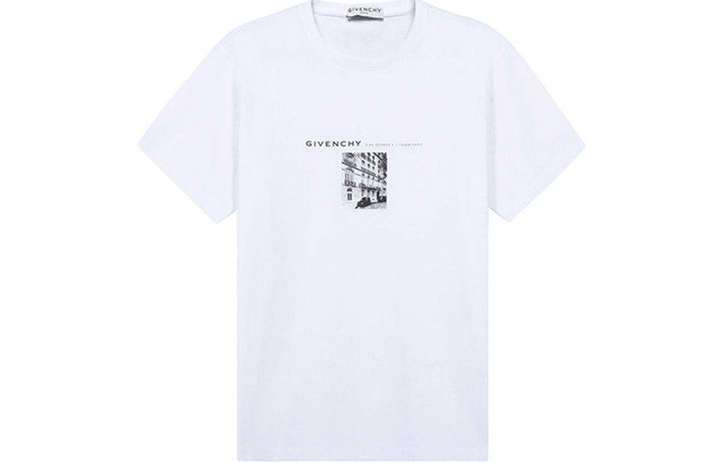 Kaos Givenchy Bermotif, Unisex -J-44