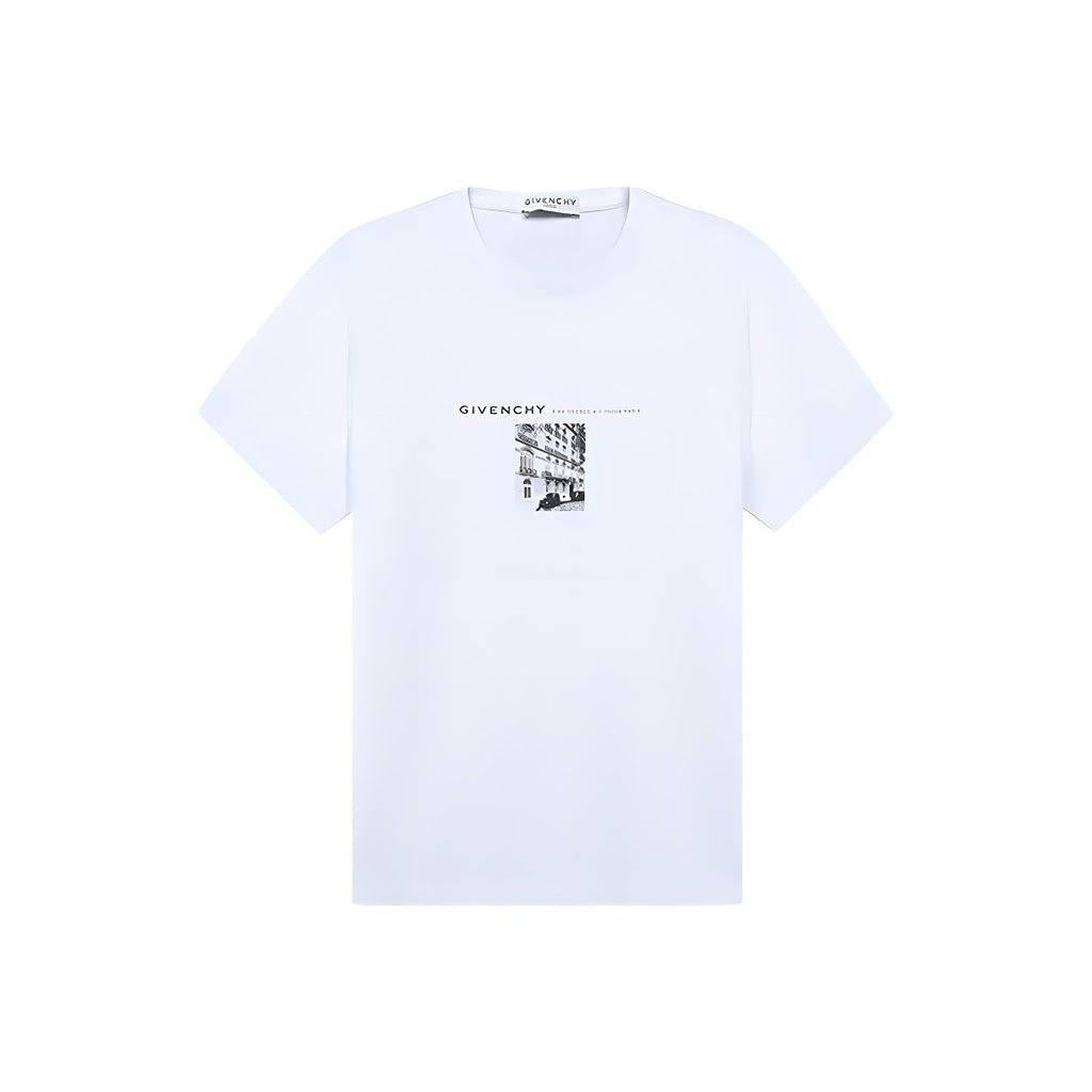 Kaos Givenchy Bermotif, Unisex -J-44