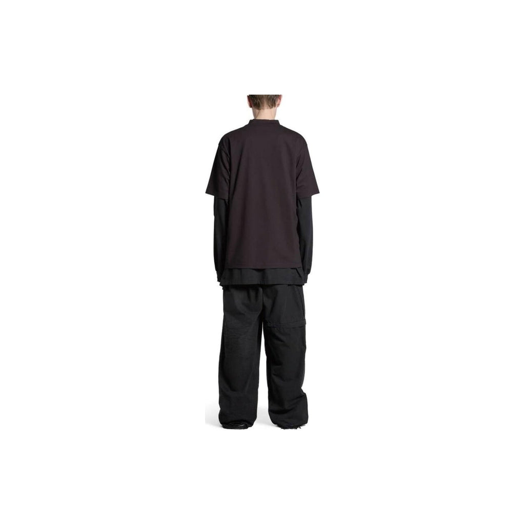 Kaos Pendek Balenciaga dengan Motif Gambar/Cetak, Cocok untuk Pria dan Wanita -BL-26