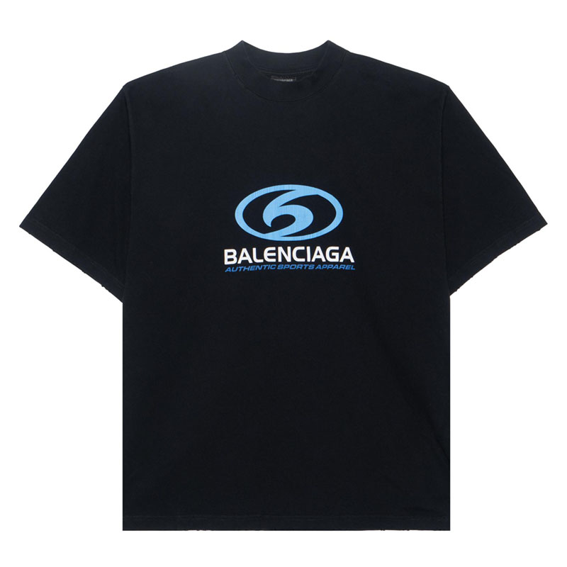 Kaos Pendek Balenciaga dengan Motif Gambar/Cetak, Cocok untuk Pria dan Wanita -BL-21