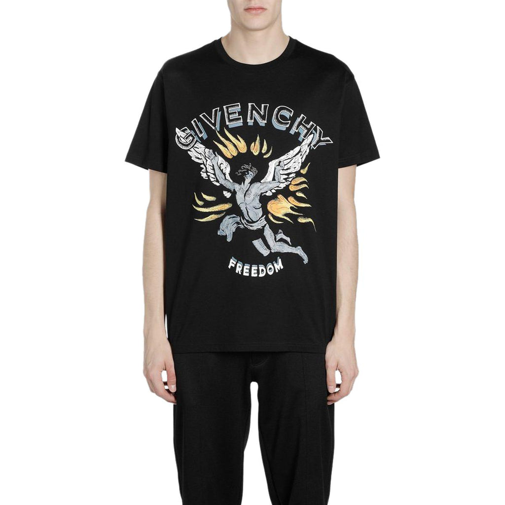 Kaos Givenchy Bermotif, Unisex -J-52