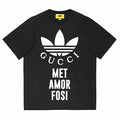 GUCCI Kaos Logo Seri Huruf, Unisex, COD '"   G-111