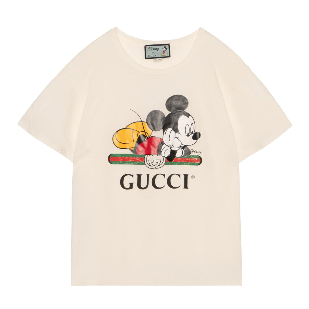 GUCCI Kaos Logo Seri Huruf, Unisex, COD '"    '"  G-07