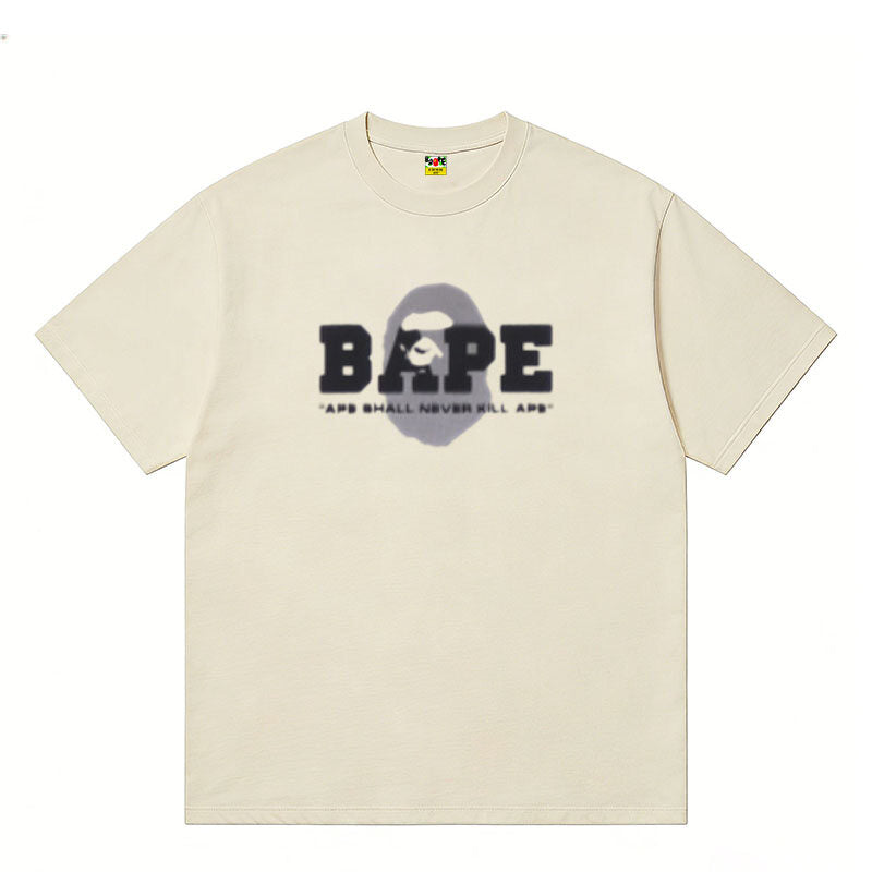 A BATHING APE Kaos Logo Seri Huruf, Unisex '"COD '"  AP-213