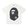A BATHING APE Kaos Logo Seri Huruf, Unisex '"COD '"  AP-210