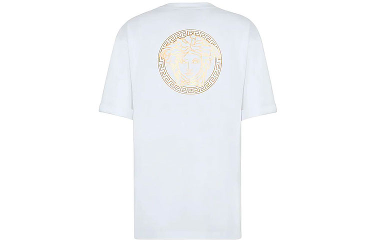 Kaos Pendek FENDI dengan Motif Gambar/Cetak, Cocok untuk Pria dan WanitaF-18