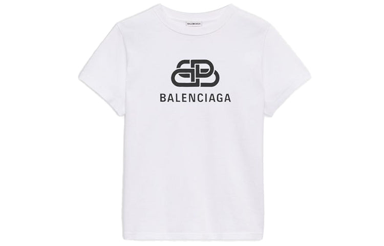 Kaos Pendek Balenciaga dengan Motif Gambar/Cetak, Cocok untuk Pria dan Wanita -BL-20