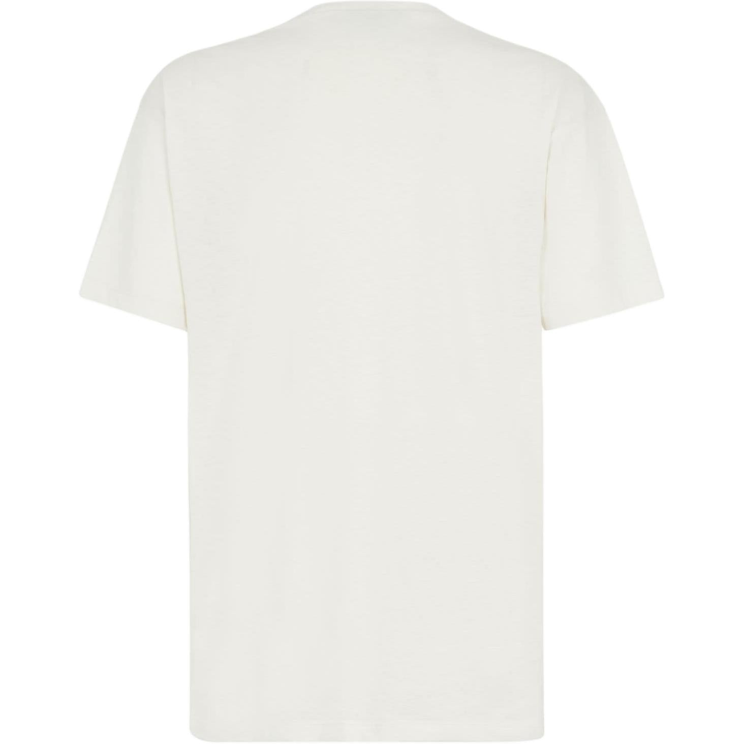 Kaos Pendek FENDI dengan Motif Gambar/Cetak, Cocok untuk Pria dan WanitaF-08