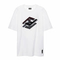 Kaos Pendek FENDI dengan Motif Gambar/Cetak, Cocok untuk Pria dan WanitaF-11