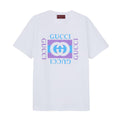 GUCCI Kaos Logo Seri Huruf, Unisex, COD '"    '"  G-13