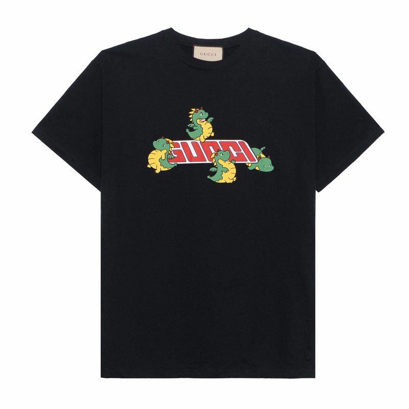 GUCCI Kaos Logo Seri Huruf, Unisex, COD '"    '"  G-15