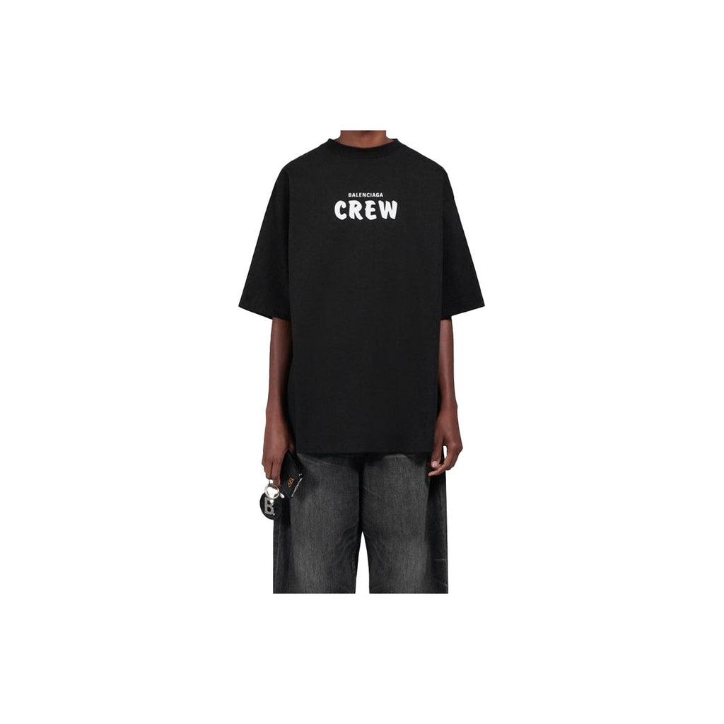 Kaos Pendek Balenciaga dengan Motif Gambar/Cetak, Cocok untuk Pria dan Wanita -BL-12