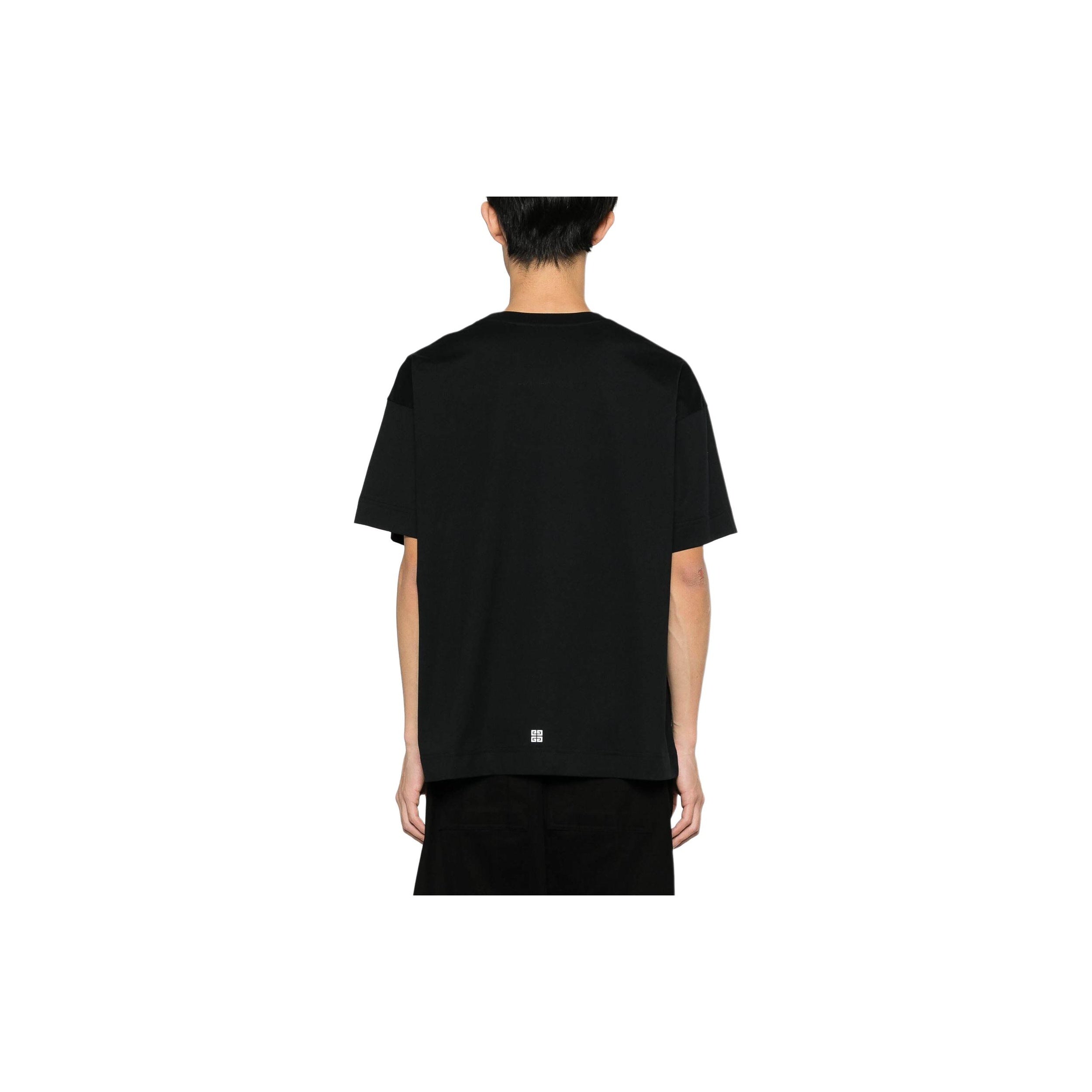 Kaos Givenchy Bermotif, Unisex -J-06