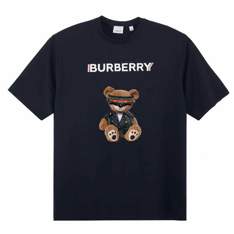 Burberry Kaos Logo Seri Huruf, Unisex, COD '"B-31