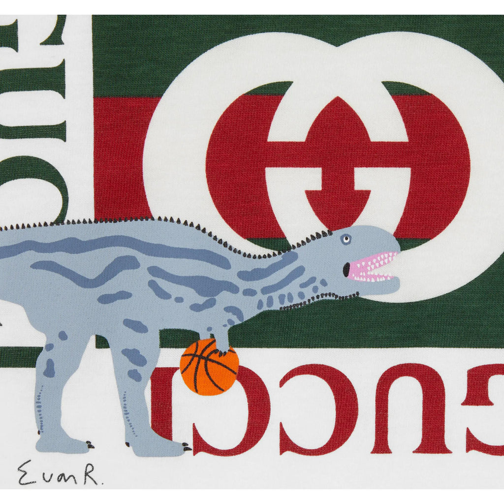 GUCCI Kaos Logo Seri Huruf, Unisex, COD '"    '"  G-17