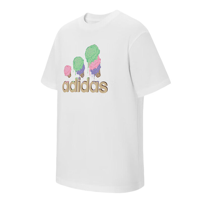adidas Kaos Logo Seri Huruf, Unisex, COD '" AD-11