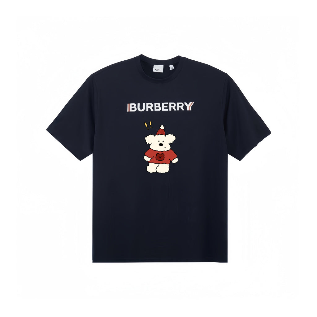 Burberry Kaos Logo Seri Huruf, Unisex, COD '"B-34