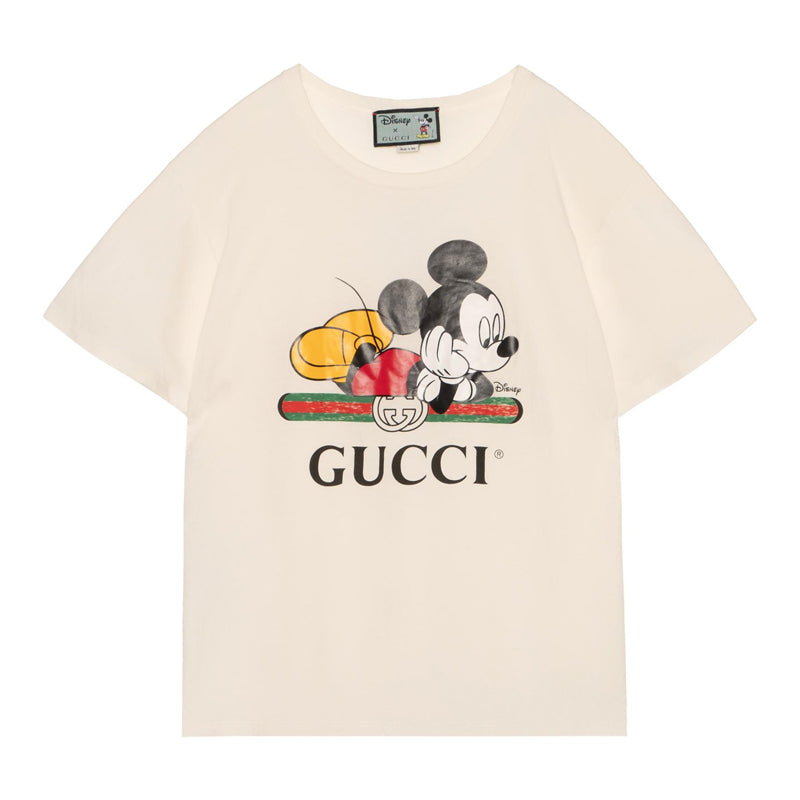 GUCCI Kaos Logo Seri Huruf, Unisex, COD '"    '"  G-07