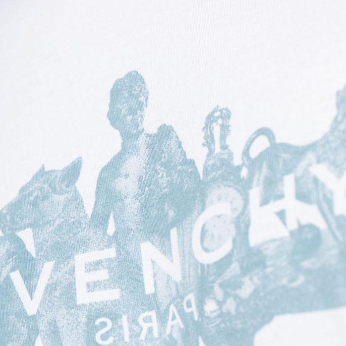 Kaos Givenchy Bermotif, Unisex -J-07