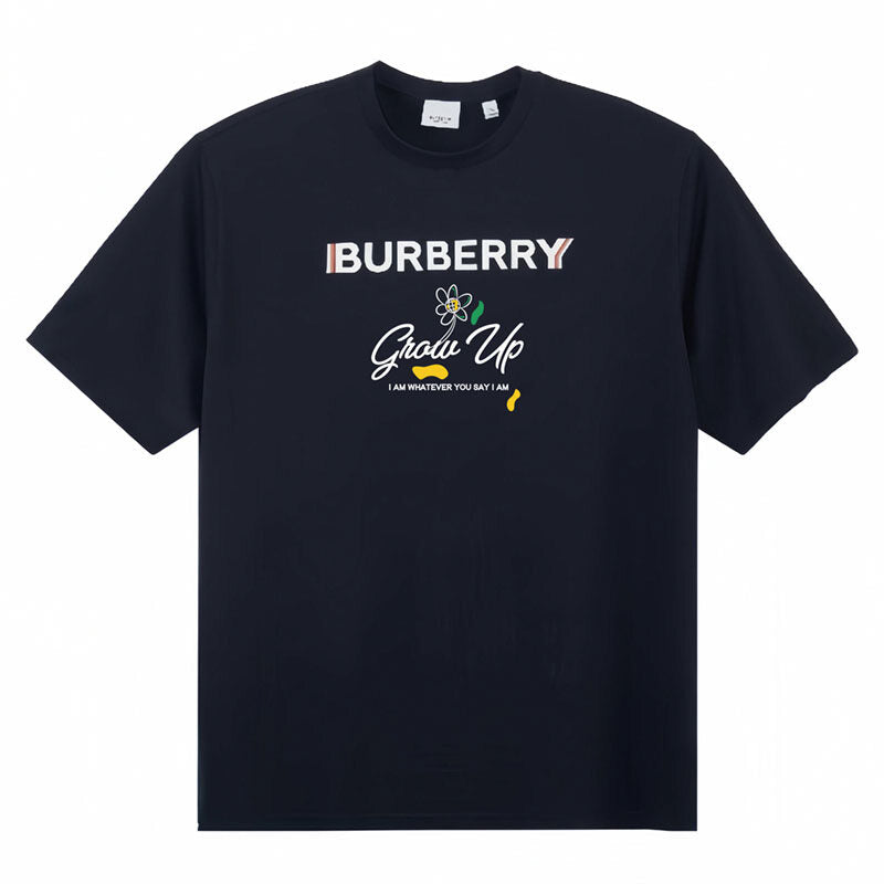 Burberry Kaos Logo Seri Huruf, Unisex, COD '"B-42