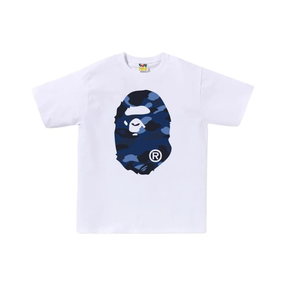 A BATHING APE Kaos Logo Seri Huruf, Unisex '"COD '"  AP-200