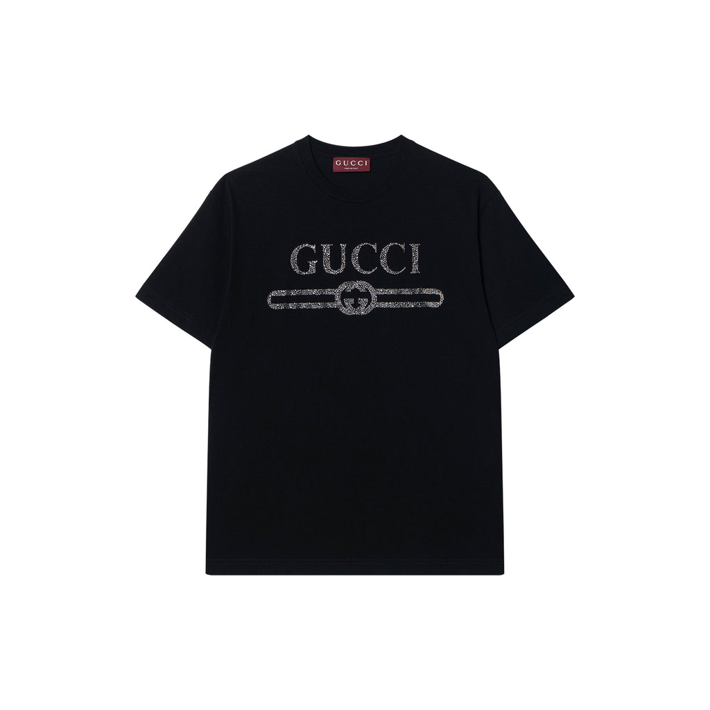 GUCCI Kaos Logo Seri Huruf, Unisex, COD '"    '"  G-44
