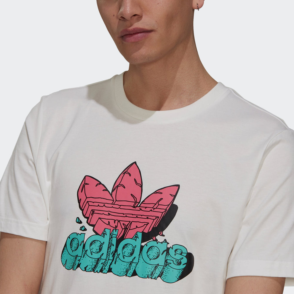 adidas Kaos Logo Seri Huruf, Unisex, COD '" AD-24