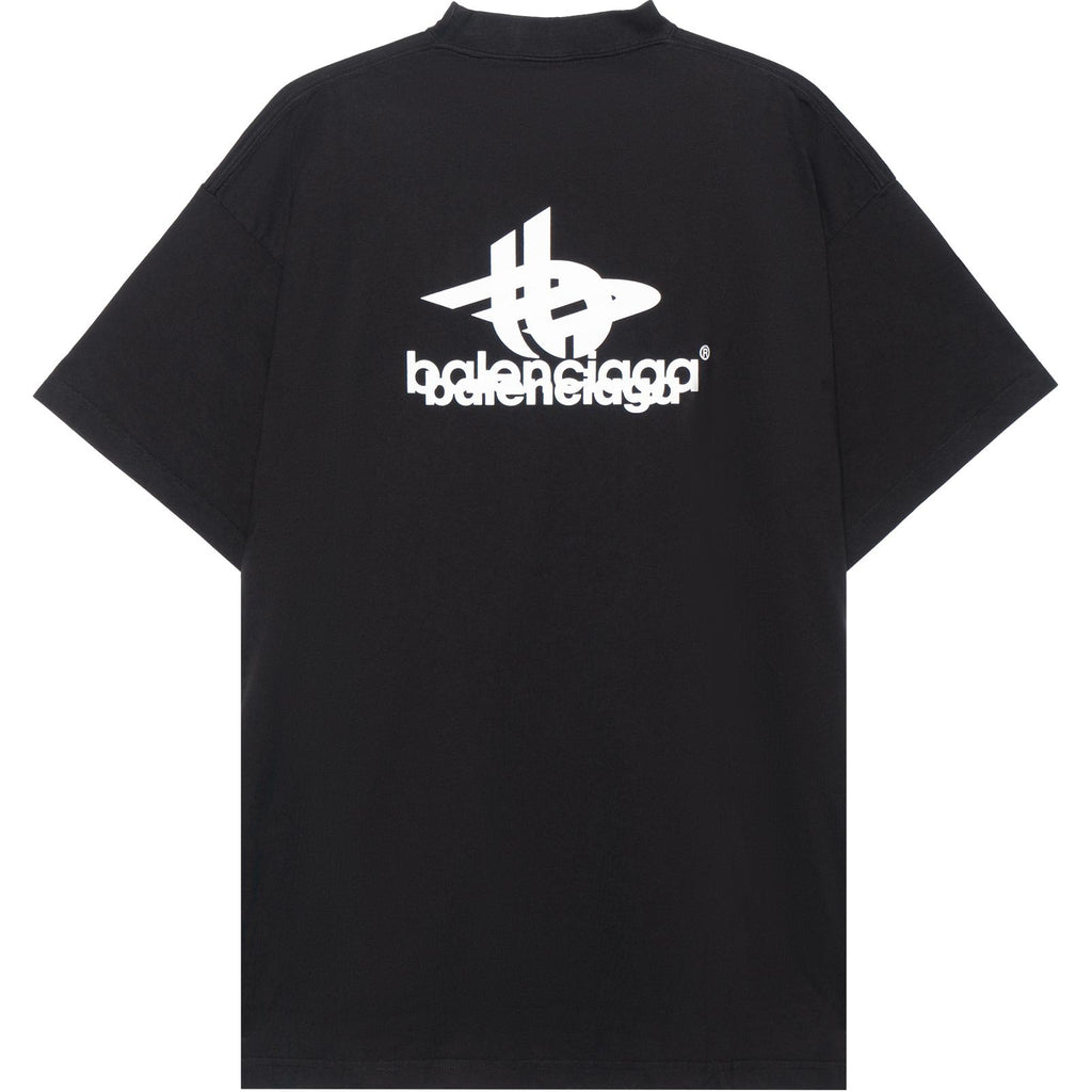 Kaos Pendek Balenciaga dengan Motif Gambar/Cetak, Cocok untuk Pria dan Wanita -BL-17