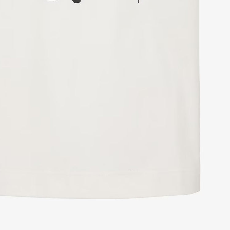 Kaos Pendek FENDI dengan Motif Gambar/Cetak, Cocok untuk Pria dan WanitaF-22