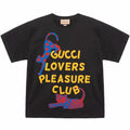 GUCCI Kaos Logo Seri Huruf, Unisex, COD '"  G-98