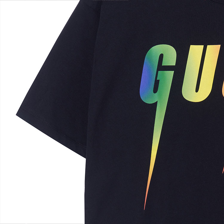 GUCCI Kaos Logo Seri Huruf, Unisex, COD '"   G-121