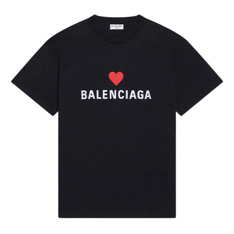 Kaos Pendek Balenciaga dengan Motif Gambar/Cetak, Cocok untuk Pria dan Wanita -BL-38