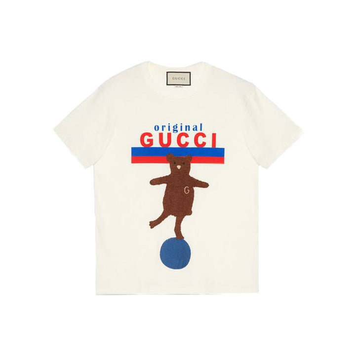GUCCI Kaos Logo Seri Huruf, Unisex, COD '"    '"  G-60