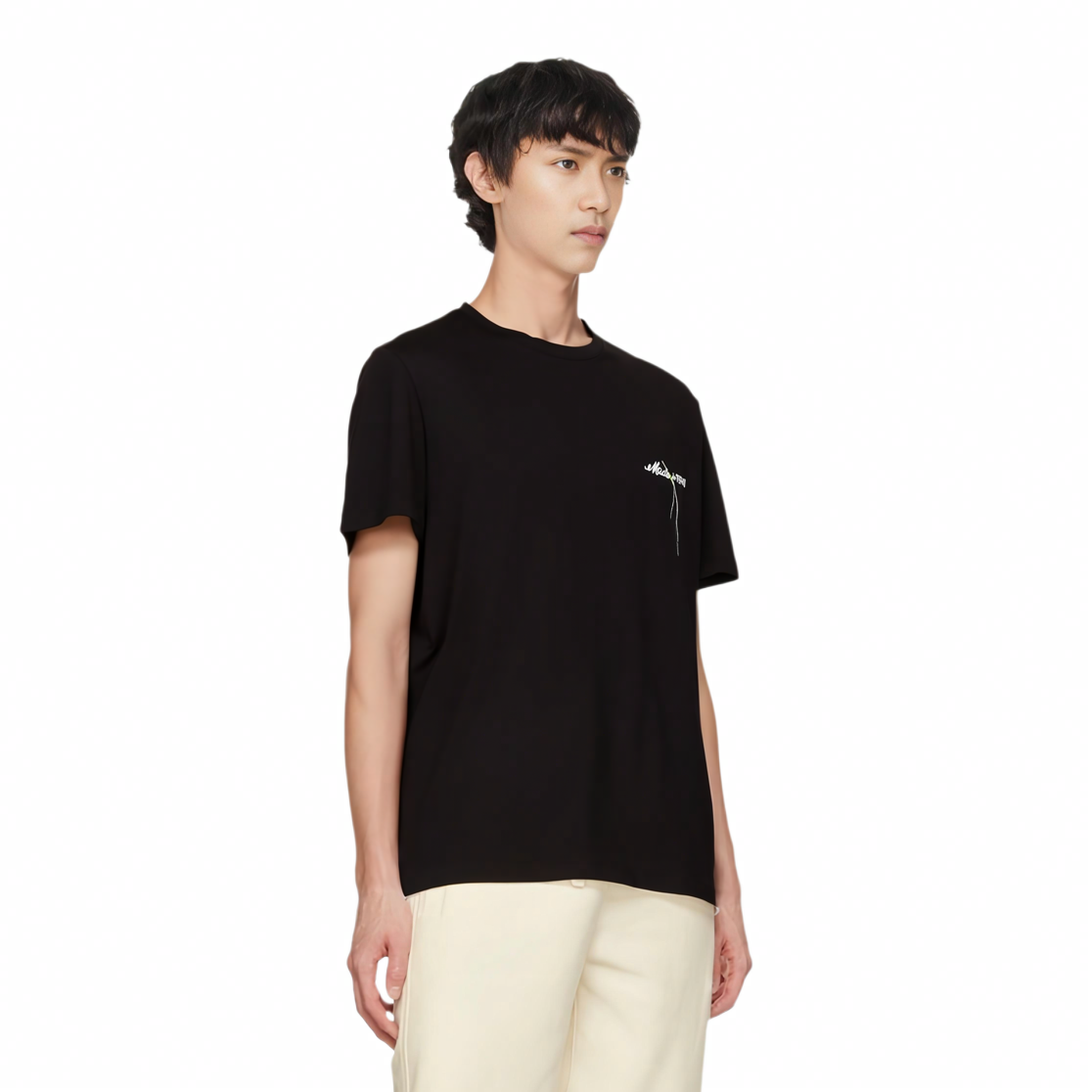 Kaos Pendek FENDI dengan Motif Gambar/Cetak, Cocok untuk Pria dan WanitaF-53