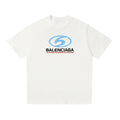 BALENCIAGA Kaos Logo Seri Huruf, Unisex '"COD '"  BA-9
