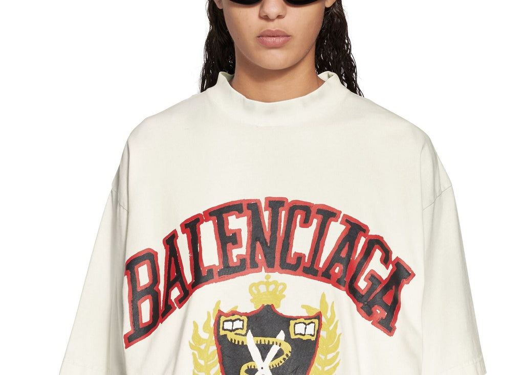 Kaos Pendek Balenciaga dengan Motif Gambar/Cetak, Cocok untuk Pria dan Wanita -BL-13