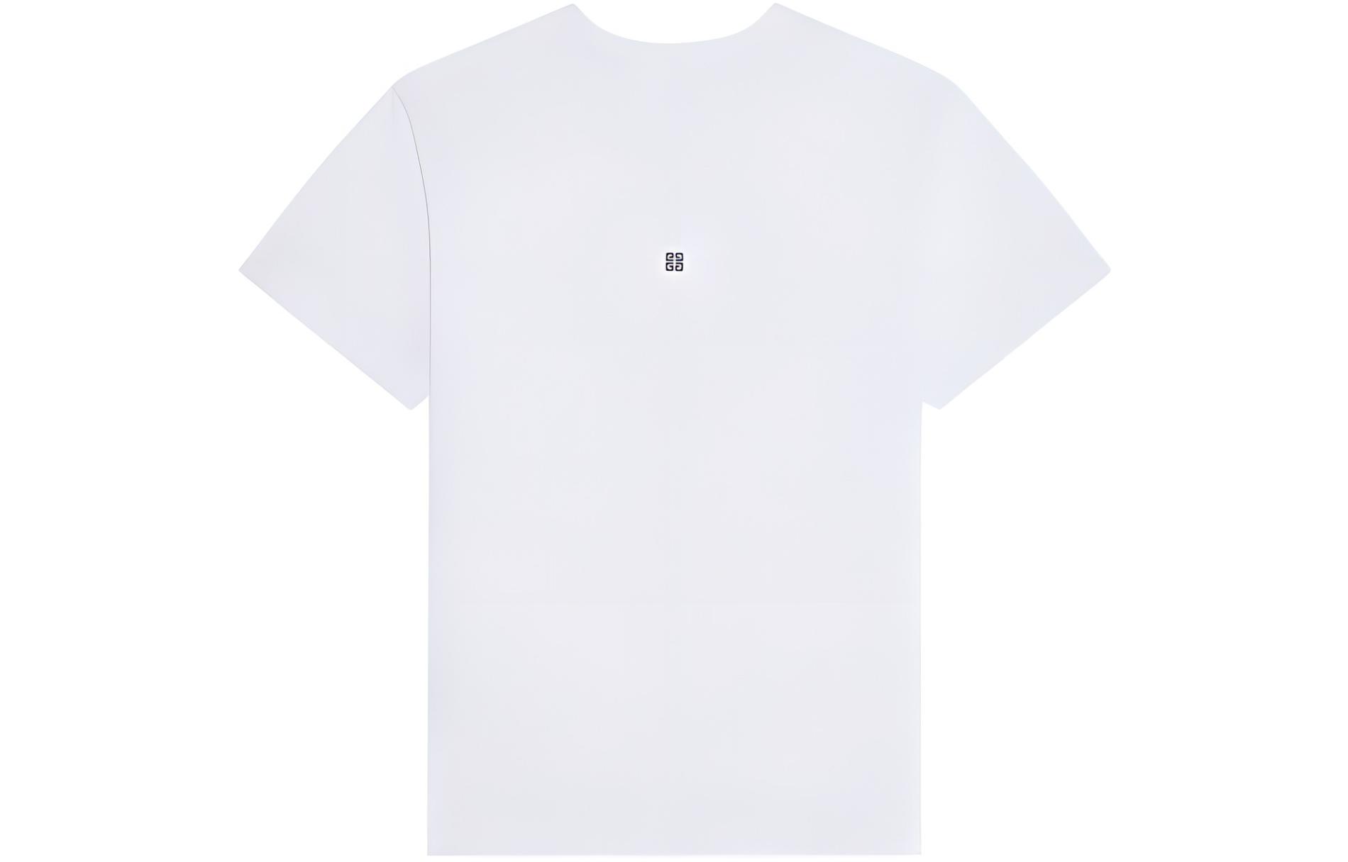 Kaos Givenchy Bermotif, Unisex -J-28