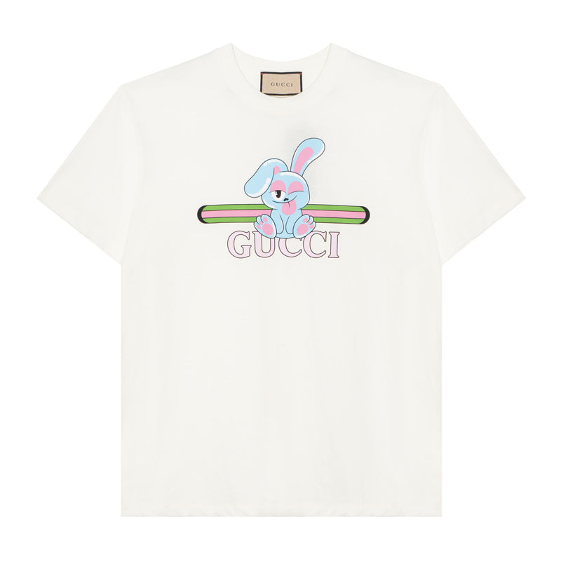 GUCCI Kaos Logo Seri Huruf, Unisex, COD '"    '"  G-11