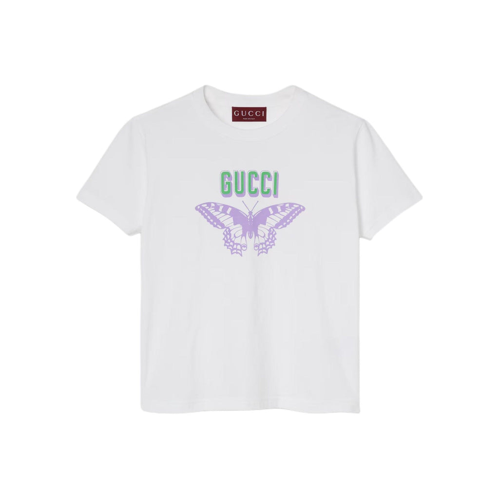 GUCCI Kaos Logo Seri Huruf, Unisex, COD '"   G-89
